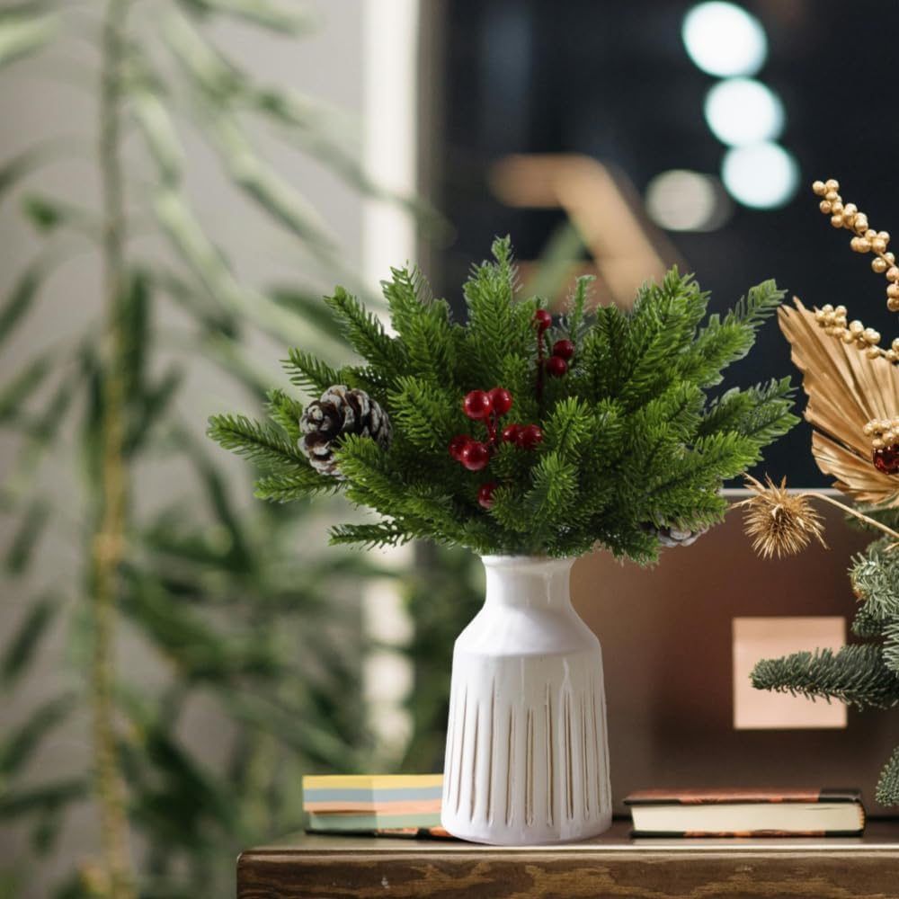 20/50Pcs Artificial Plants Chr - Christmas Tree Artificial recension och pris