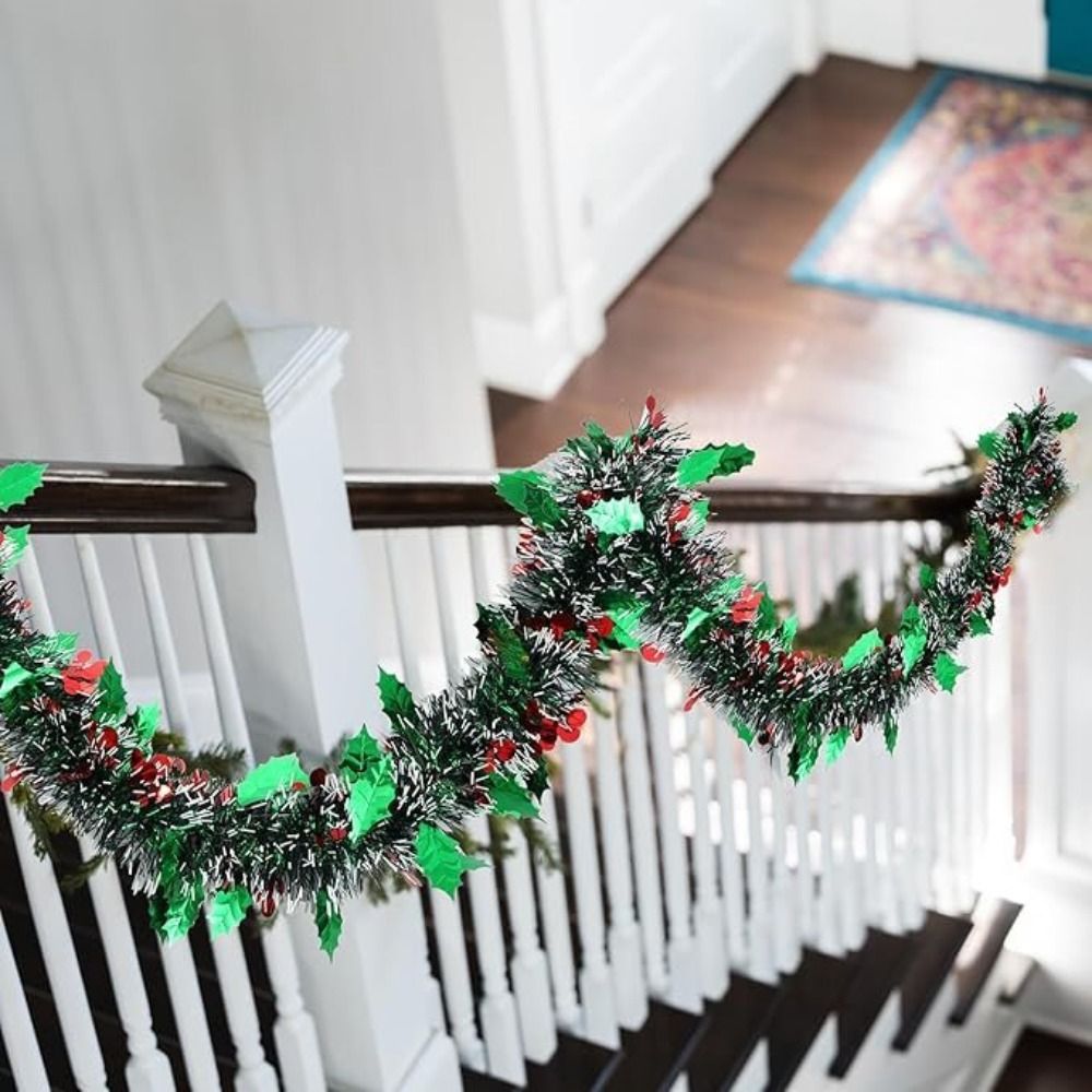 2PCS Reusable 2M Christmas Gar - Tinsel Garland Decoration recension och pris
