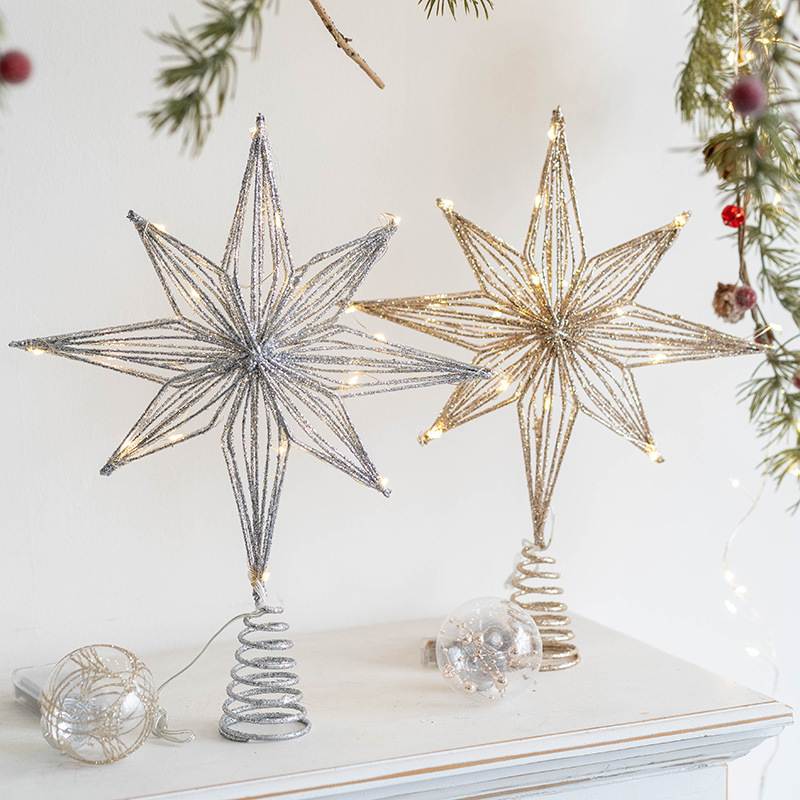 30cm Led Star Christmas Tree T - Star Tree Topper recension och pris