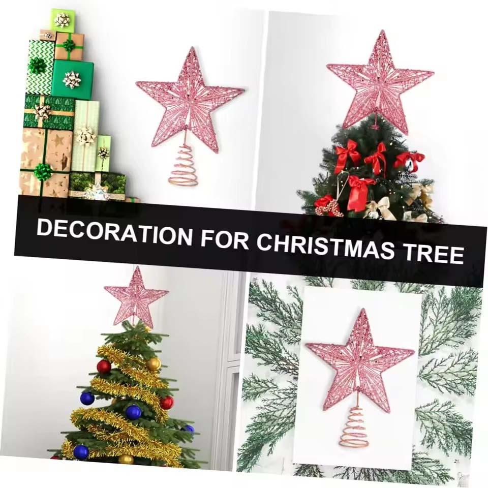 Christmas Pentagon Top Star Tr - Star Tree Topper recension och pris