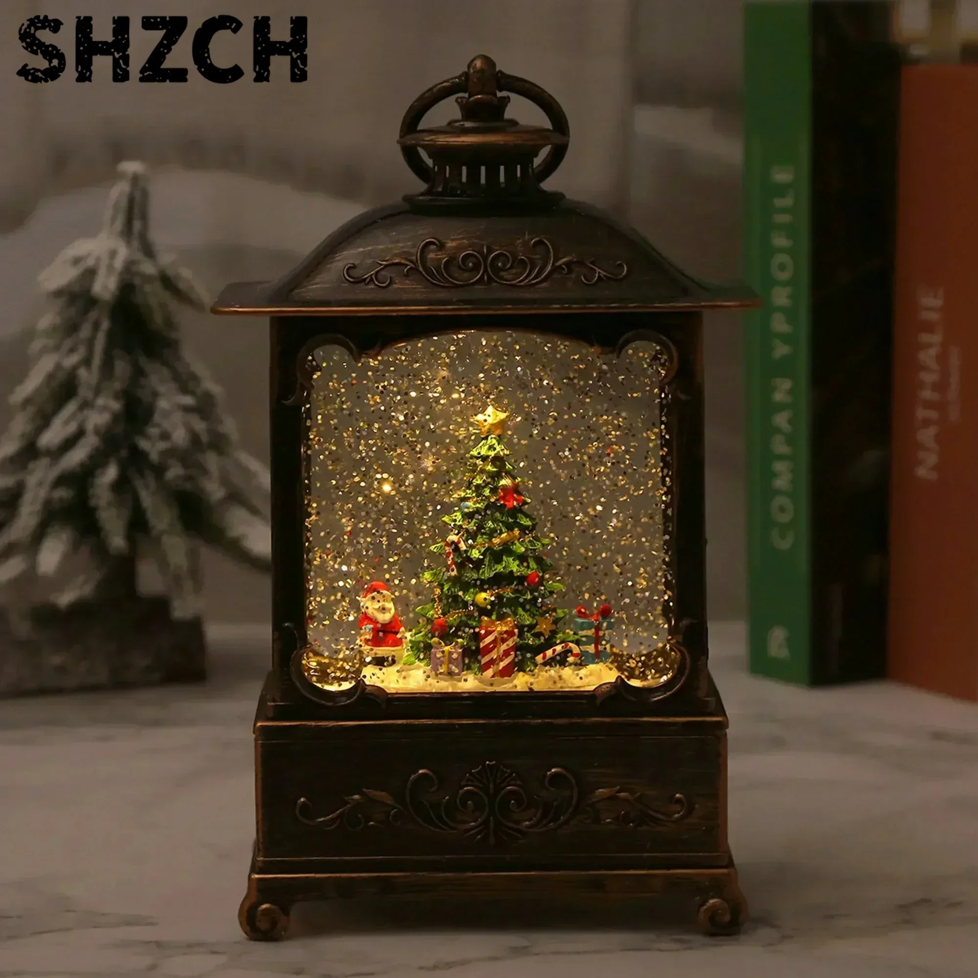 Christmas Snow Globe Lantern M - Snow Globe Musical recension och pris
