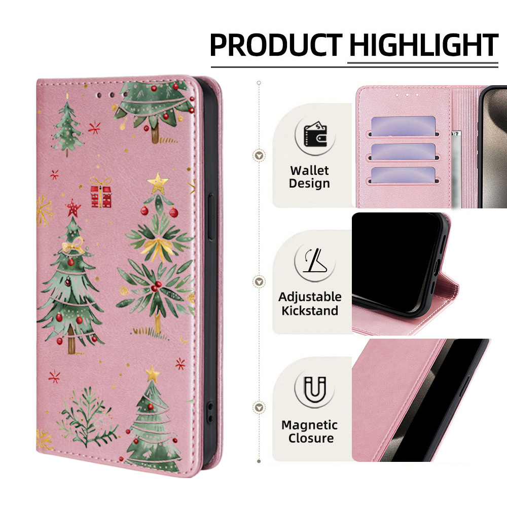 Christmas Tree Pattern Leather - Christmas Tree Artificial recension och pris
