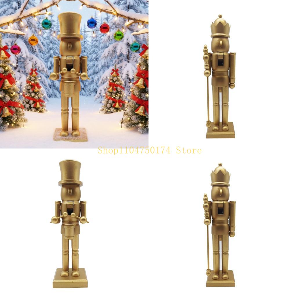 Christmas Mantels Decors, Gold - Nutcracker Figurine recension och pris