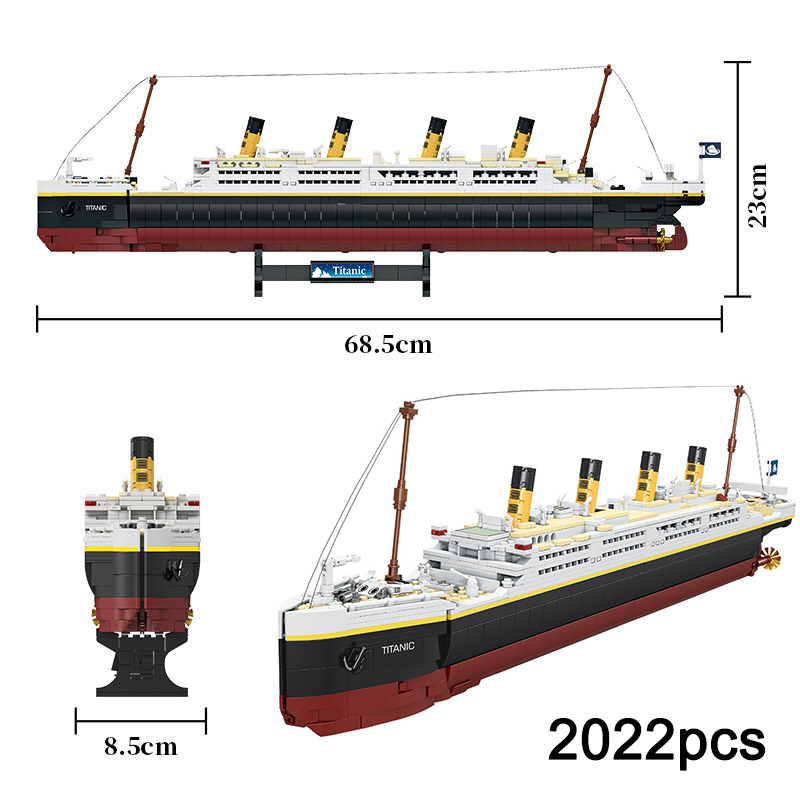 Creative Ideas Titanic Model C - Lego Set City recension och pris