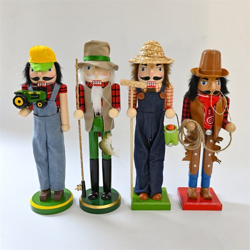 Wooden Nutcracker Soldiers Dri - Nutcracker Figurine recension och pris
