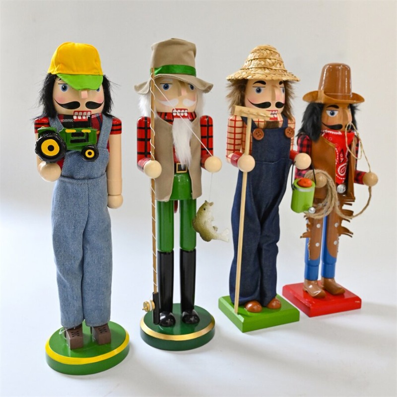Wooden Nutcracker Soldiers Dri - Nutcracker Figurine recension och pris