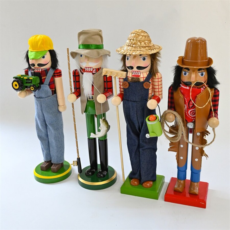 Wooden Nutcracker Soldiers Dri - Nutcracker Figurine recension och pris