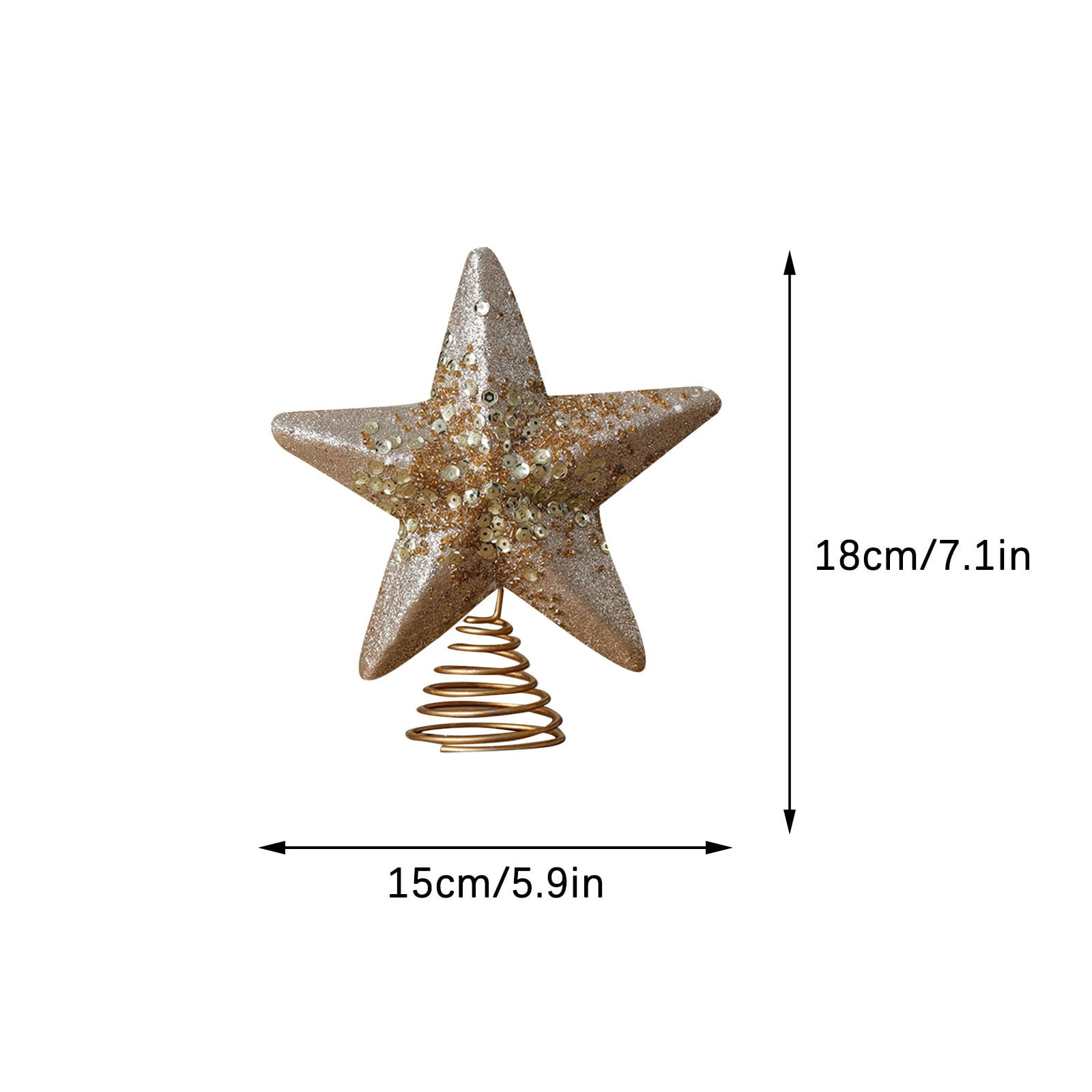 Christmas Tree Top Star Decora - Star Tree Topper recension och pris