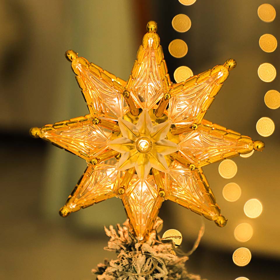 Lighted Star Trees Topper Chri - Star Tree Topper recension och pris