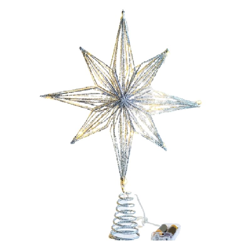 ABXF-2X Christmas Tree Toppers - Star Tree Topper recension och pris