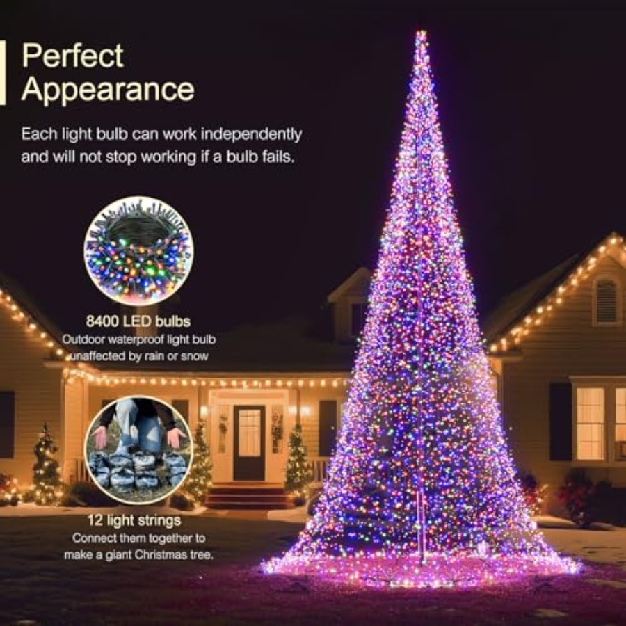 Outdoor Flagpole LED Christmas - Christmas Lights Outdoor recension och pris