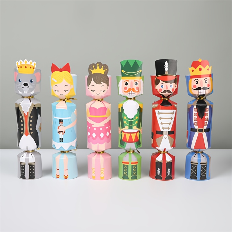 24pcs Christmas Cracker Soldie - Nutcracker Figurine recension och pris