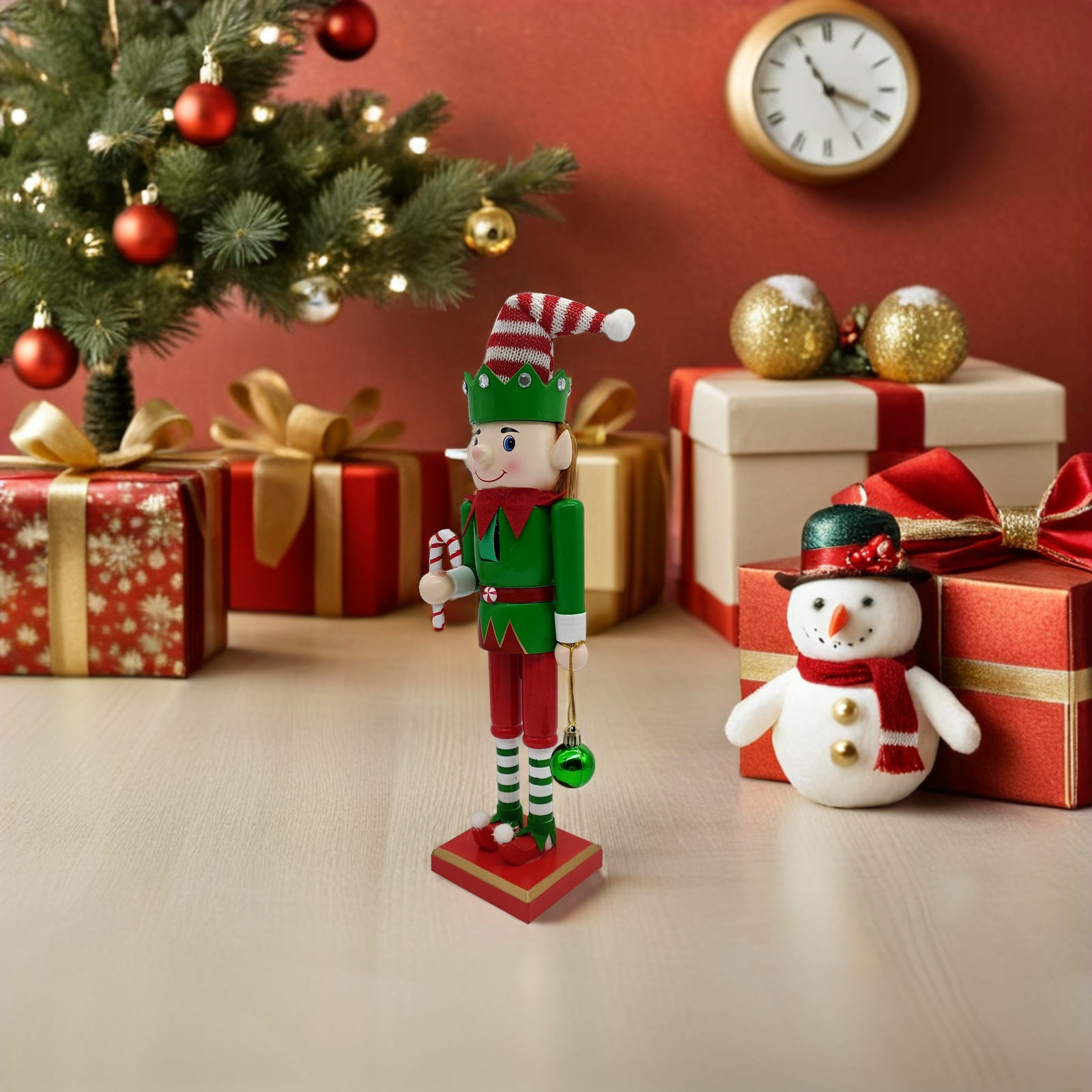 Christmas Wooden Nutcracker So - Nutcracker Figurine recension och pris